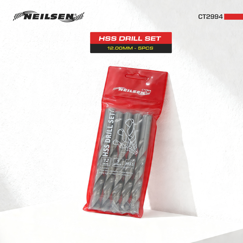 CT2994 - Drill Set HSS 12.0mm X 5