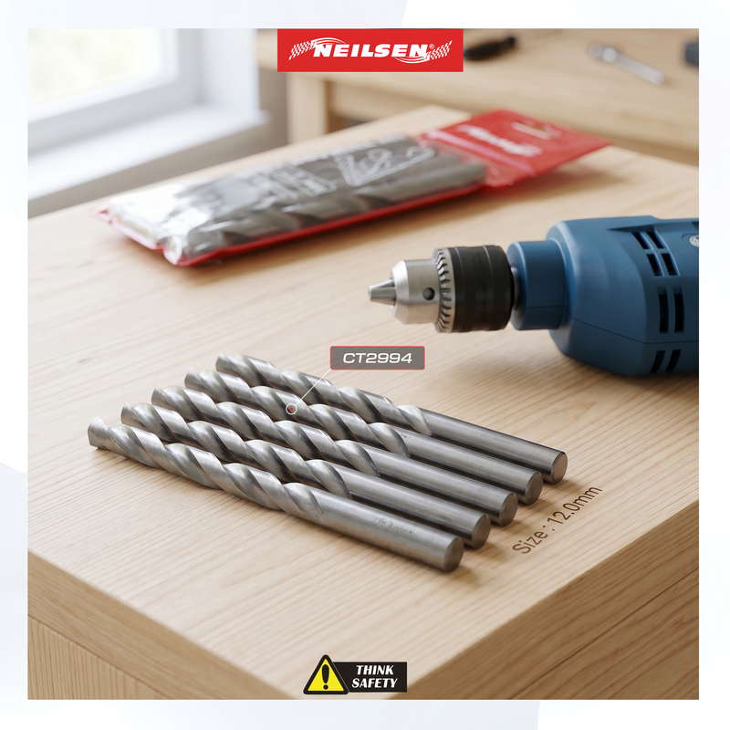 CT2994 - Drill Set HSS 12.0mm X 5