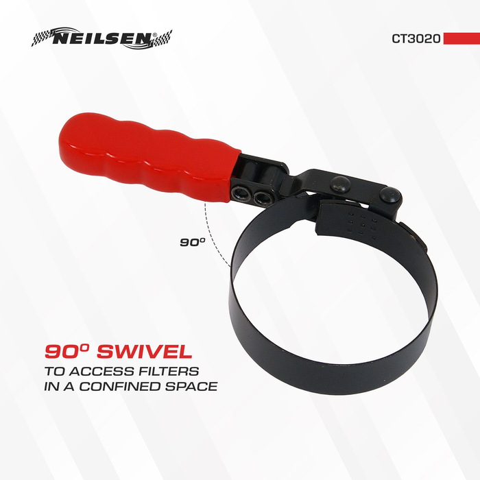 CT3020 - Oil Filter Wrench with Swivel Band