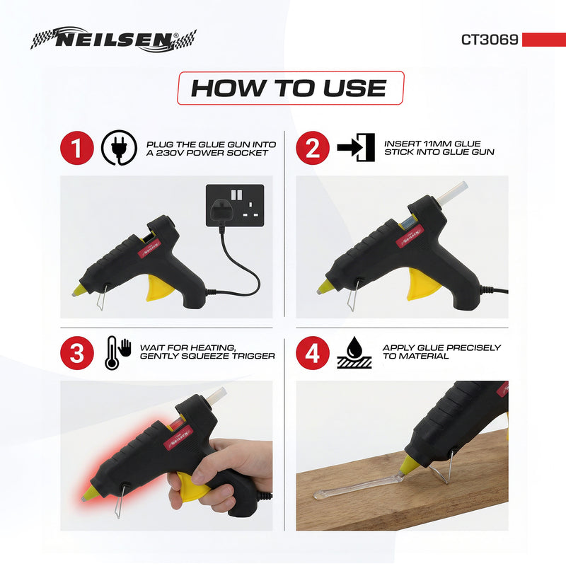 CT3069 - 40w Glue Gun