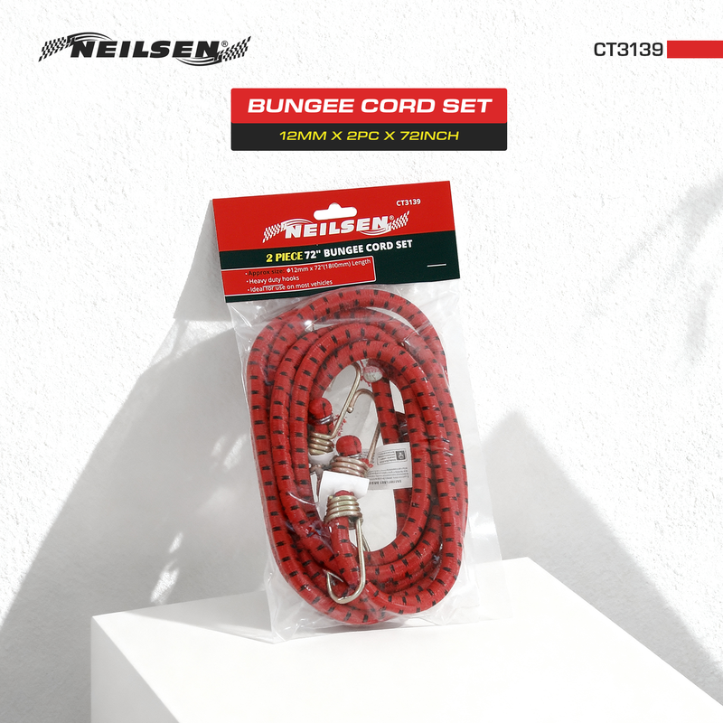 CT3139 - 2pc Bungee Cord Set 72 Inch 1800 x 12mm