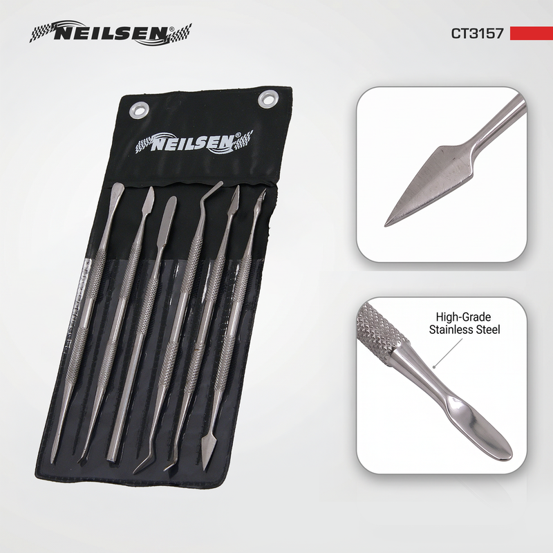 CT3157 - 6pc Wax Carving Set  Stainless Steel