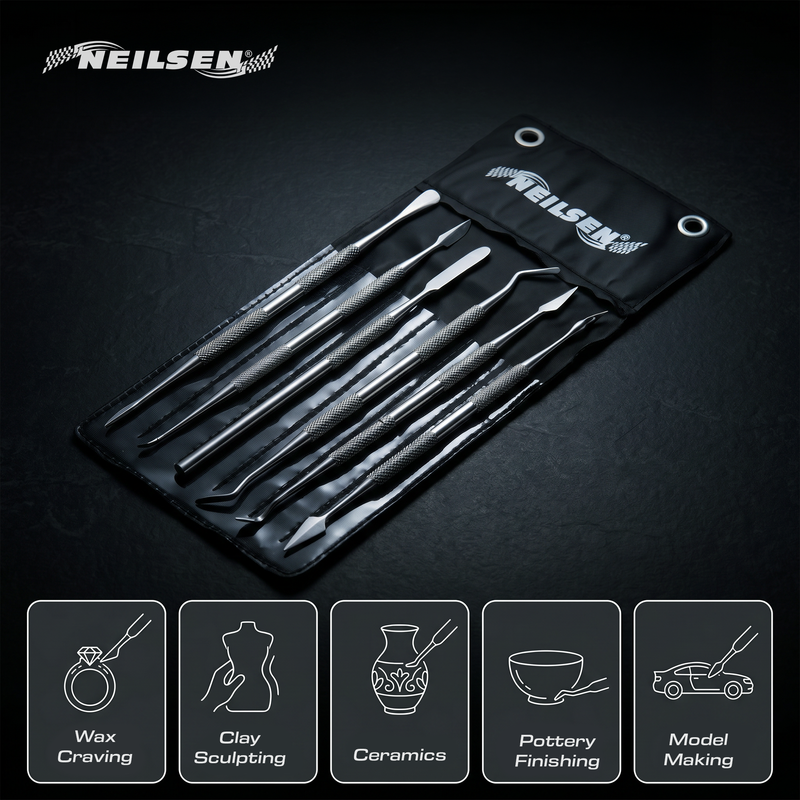 CT3157 - 6pc Wax Carving Set  Stainless Steel