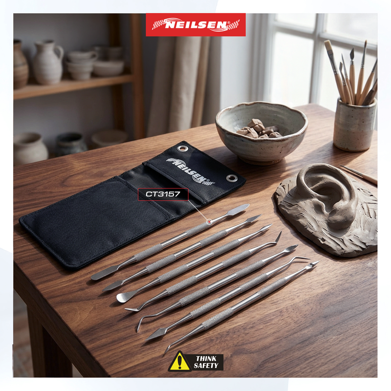 CT3157 - 6pc Wax Carving Set  Stainless Steel
