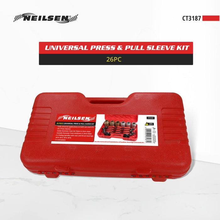 CT3187 - 26pc Universal Press & Pull Sleeve Kit