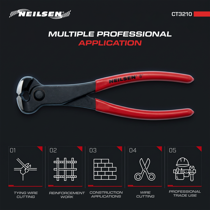 CT3210 - 8 Inch End Cutting Pincer