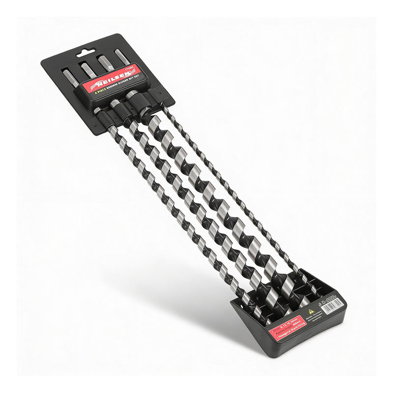 CT3300  - 4pc Auger Drill Set 600mm Long