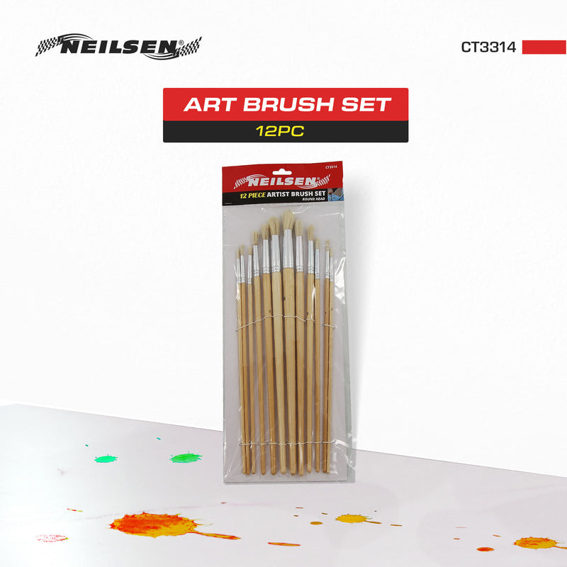 CT3314 - 12pc Art Brush Set