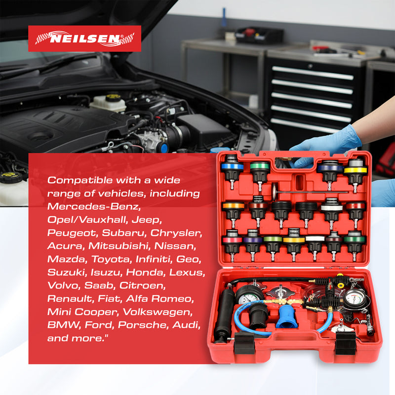 CT3380 - Radiator Pressure & Cooling System Test Kit