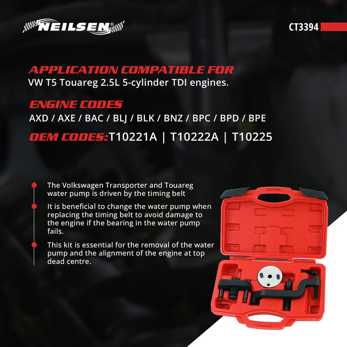 CT3394 - Water Pump Removal Kit VAG