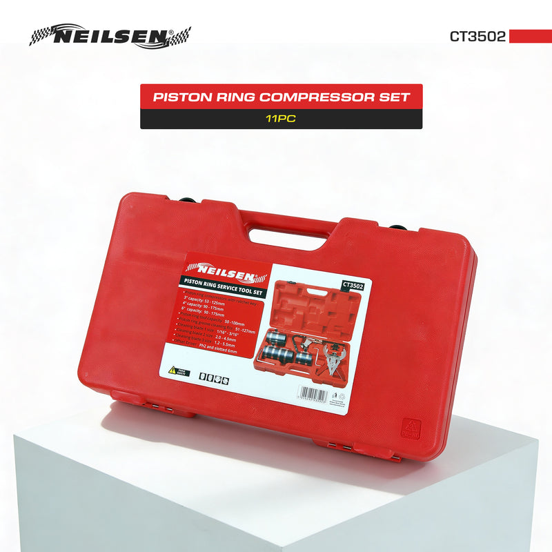 CT3502 - 11pc Piston Ring Compressor Set