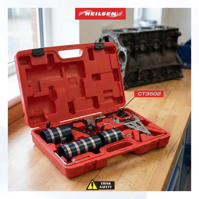 CT3502 - 11pc Piston Ring Compressor Set