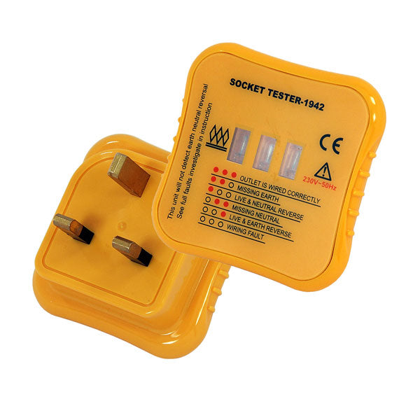 CT3546 - 230V Electrical Socket Tester — Neilsen Tools