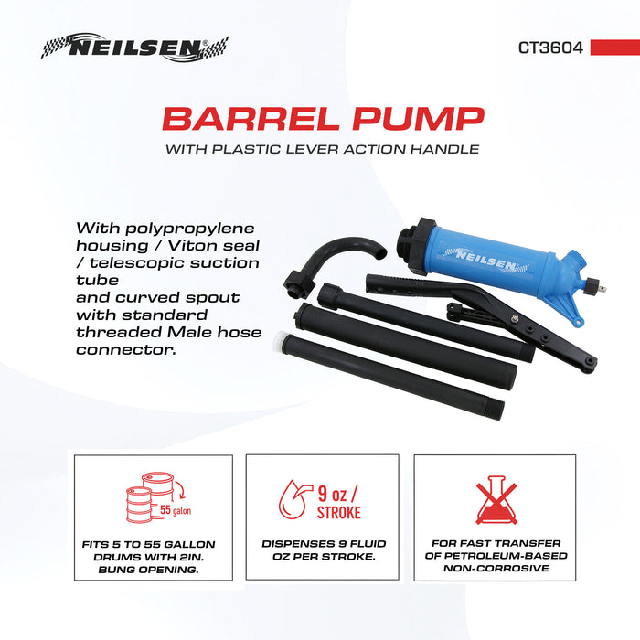 CT3604 - Barrel Pump with Plastic Lever