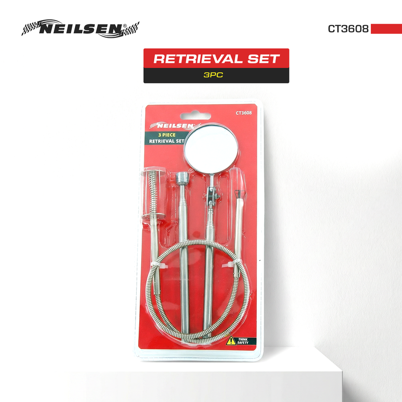 CT3608 - 3pc Inspection Mirror & Pick Up Set