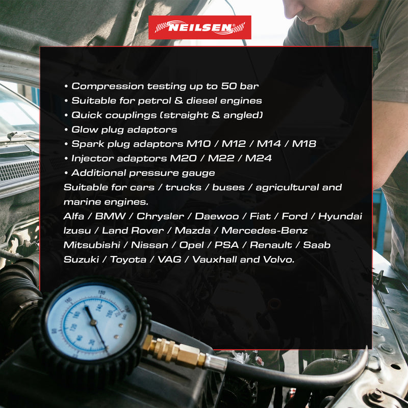 CT3620 - Engine Compression Test Kit