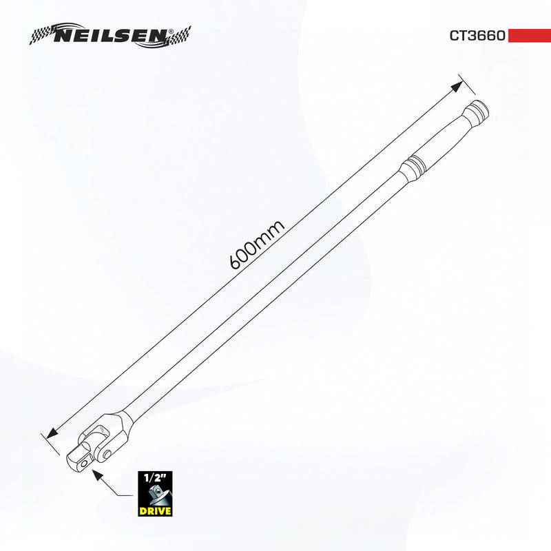 CT3660 -  24" Breaker Bar / Power Bar  ½" Drive