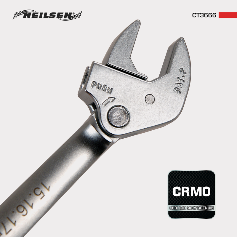 CT3666 - 4pc Clamp Ratchet Wrench Set