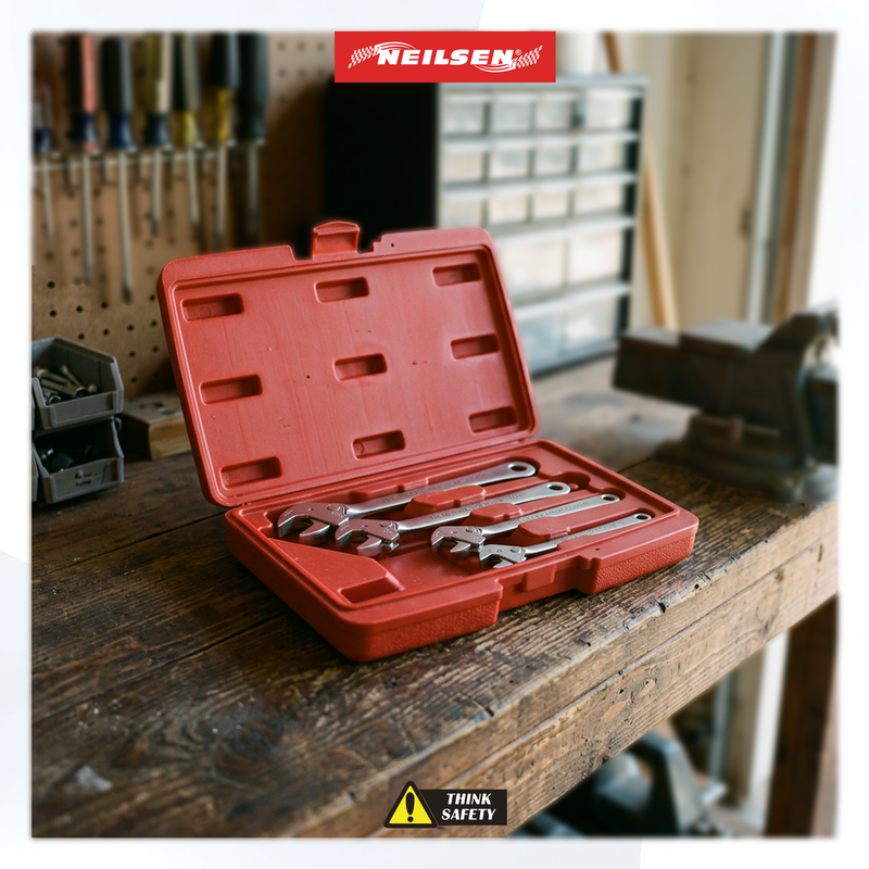 CT3666 - 4pc Clamp Ratchet Wrench Set