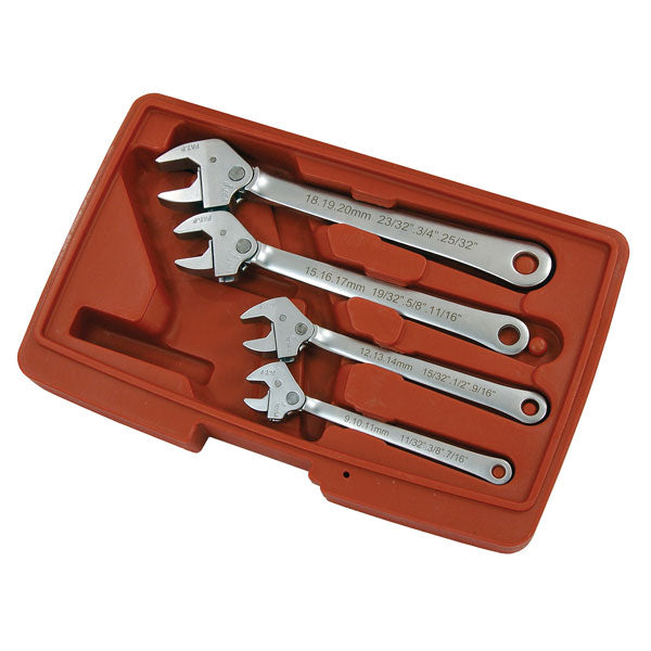 CT3666 - 4pc Clamp Ratchet Wrench Set