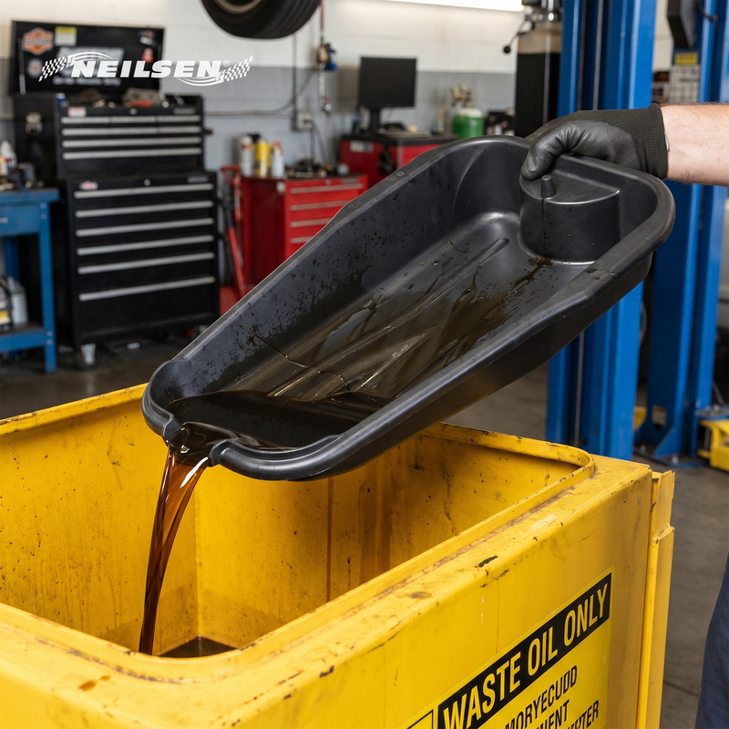 CT3667 - Oil Drain Pan - 2Ltr for Motorcycles