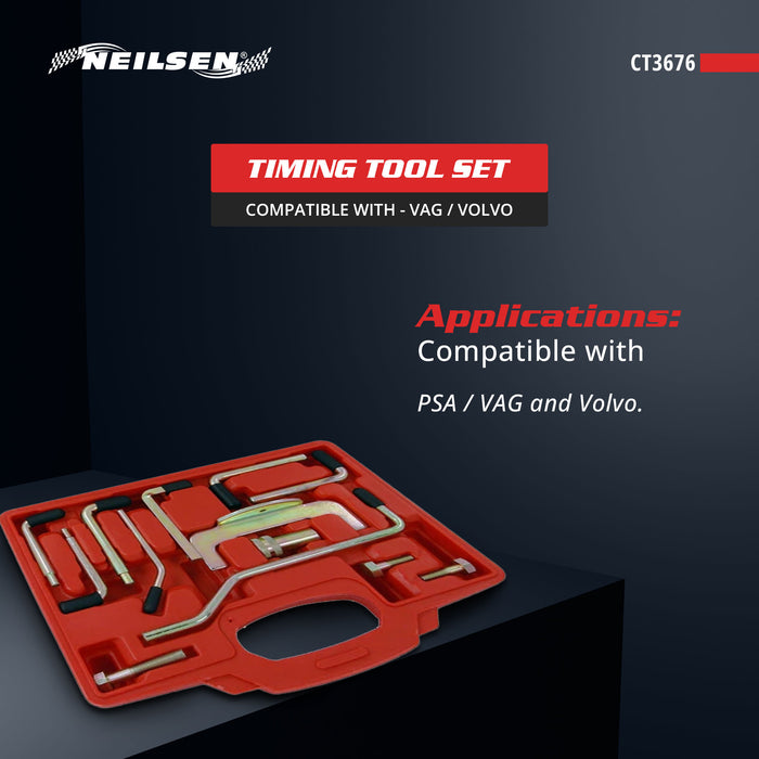 CT3676 - Timing Tool Set VAG / Volvo