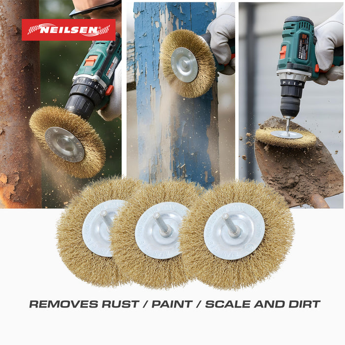 CT3707 - Rotary Wire Brush 100mm