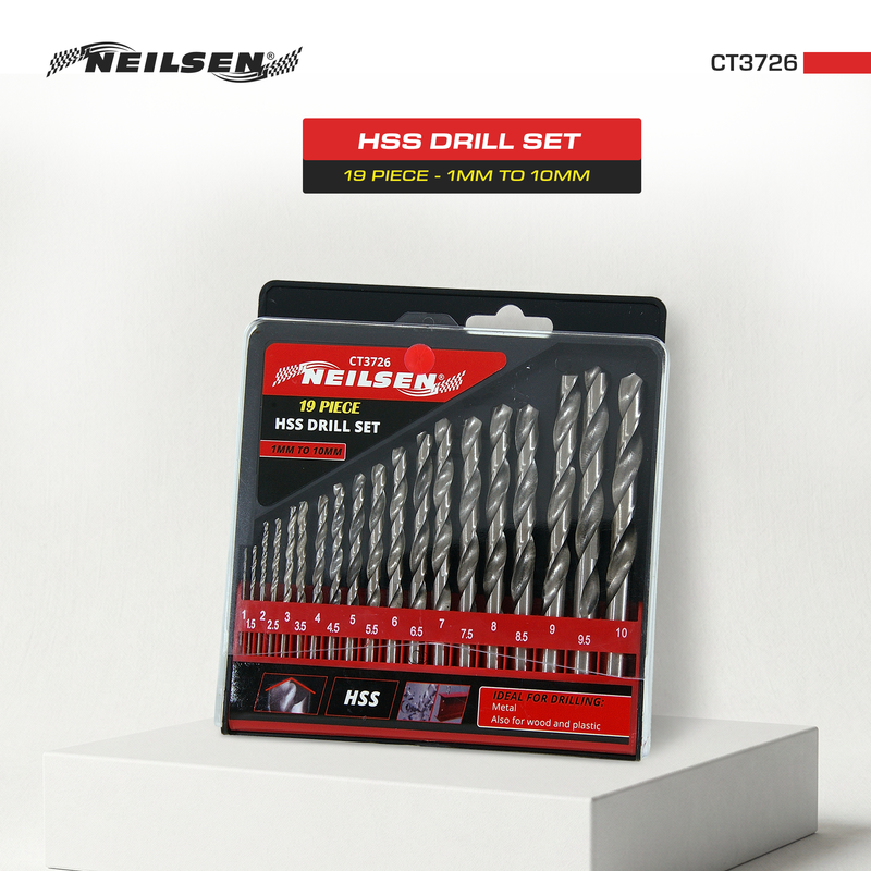 CT3726 - 19pc HSS Drill Set