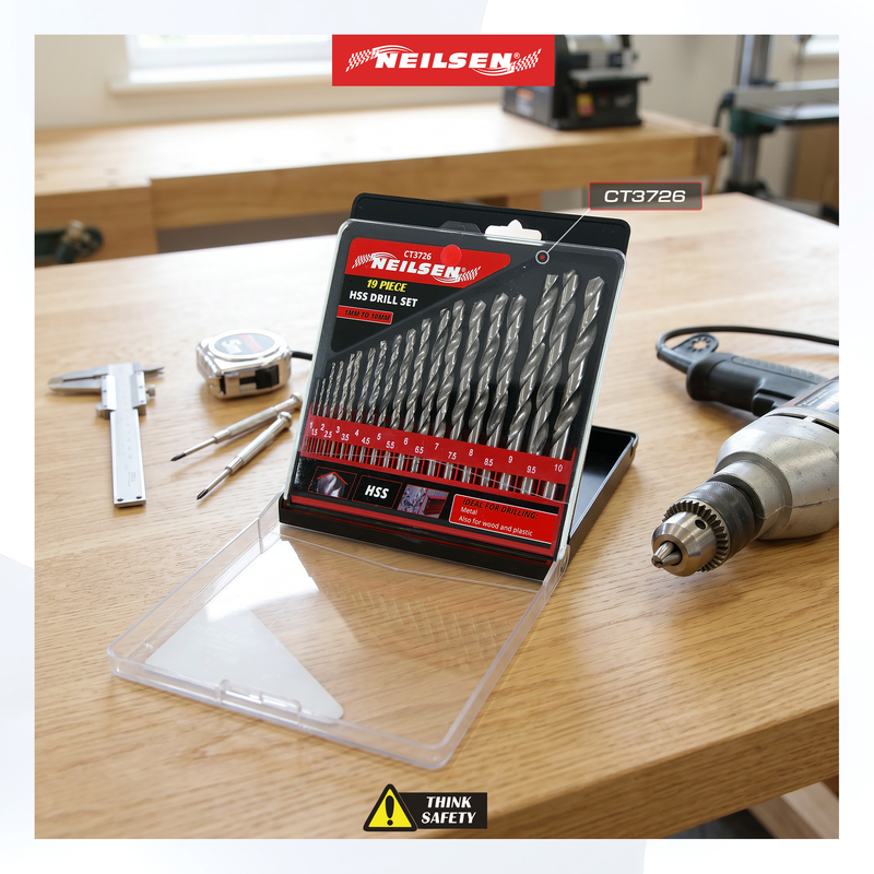 CT3726 - 19pc HSS Drill Set