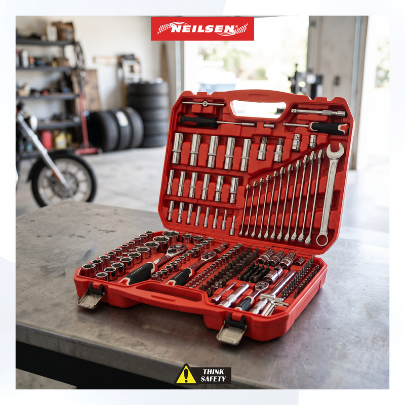 CT3748 - 219pc 1/4in, 3/8in & 1/2in DR Socket Set