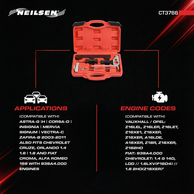 CT3766 - Timing Tool Set - Vauxhall / Opel