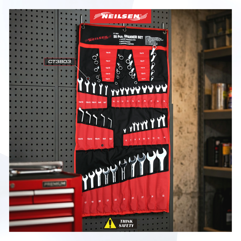 CT3803 - 50pc Mixed Spanner Set