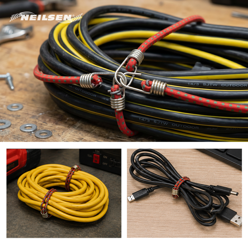 CT3851 - 10pc Mini Bungee Cord Pack