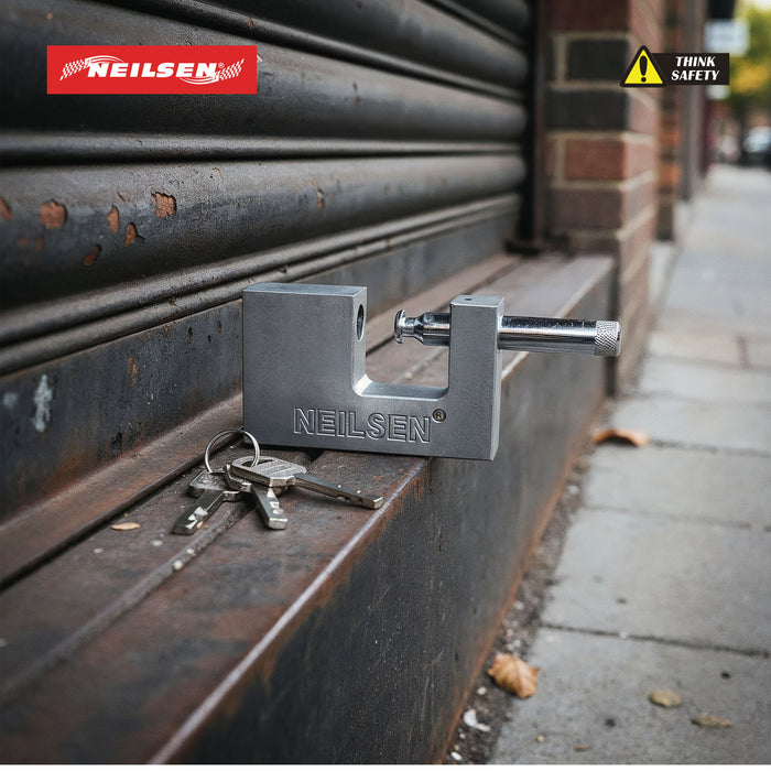 CT3866 - Heavy Duty Shutter Padlock 90mm