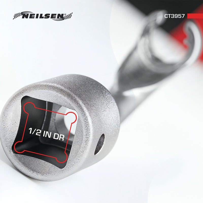 CT3957 - 1/2in Dr Fuel Injector Line Socket - 17mm