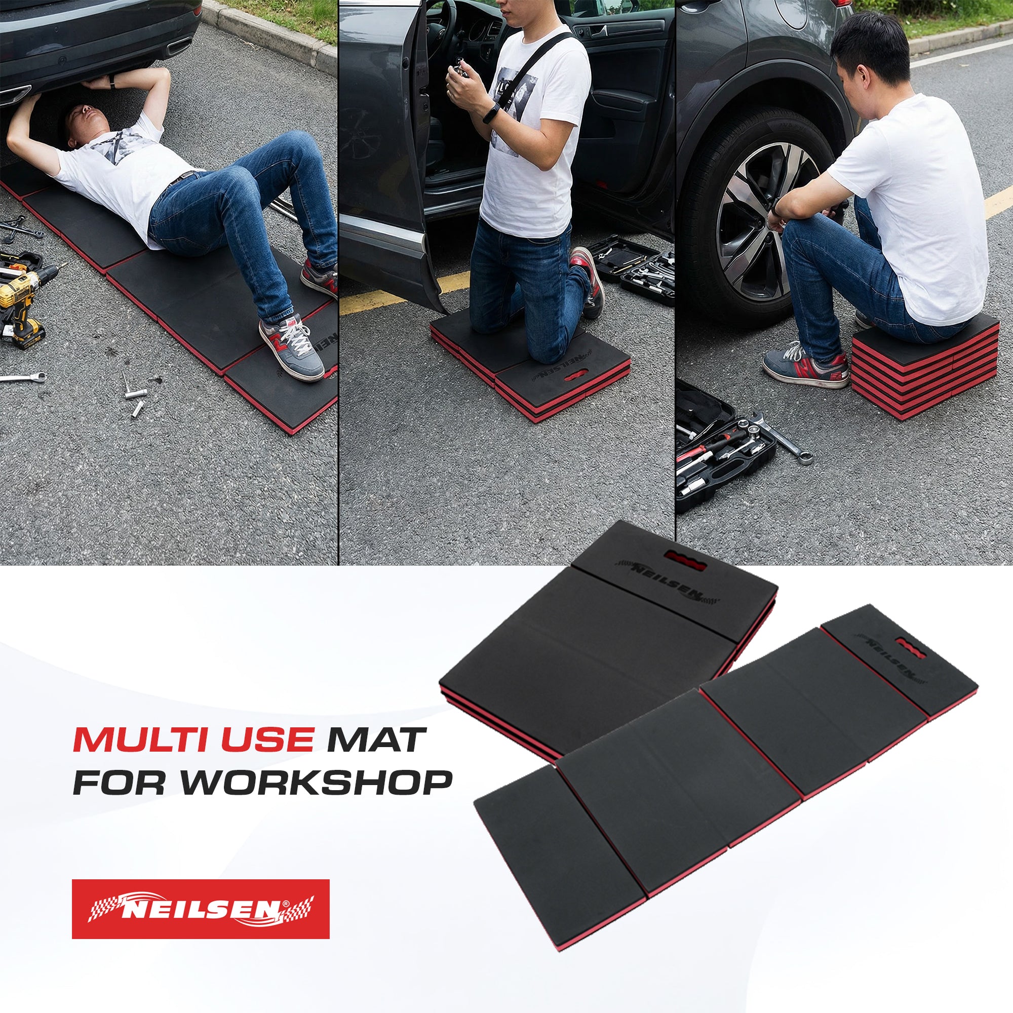 CT3989 - 3 IN 1 Mechanics Eva Foam Mat — Neilsen Tools