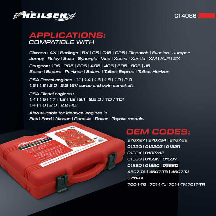 CT4086 - Timing Tool Set - Citroen / Peugeot