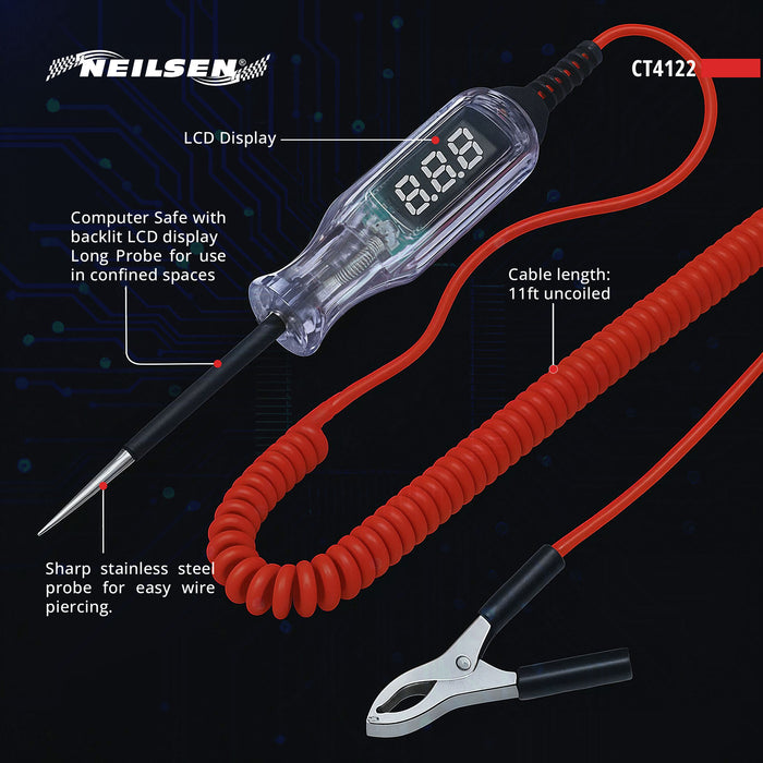 CT4122 - Digital LCD Circuit Tester 3-48V