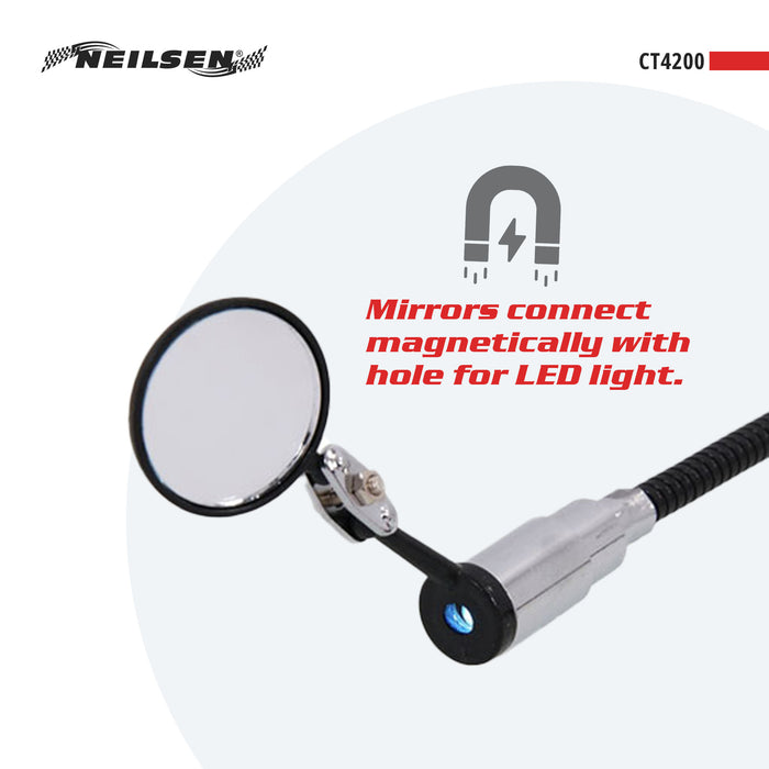 CT4200 - 3pc Magnetic Pick Up & Mirror Set