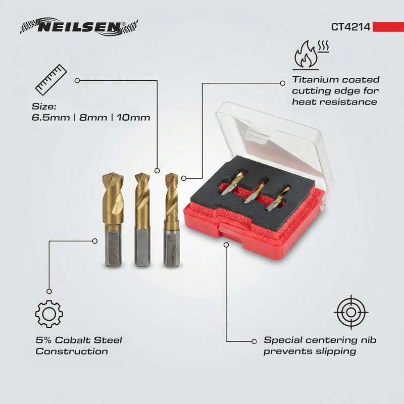 CT4214 - 3pc Spot Weld Cutter Set