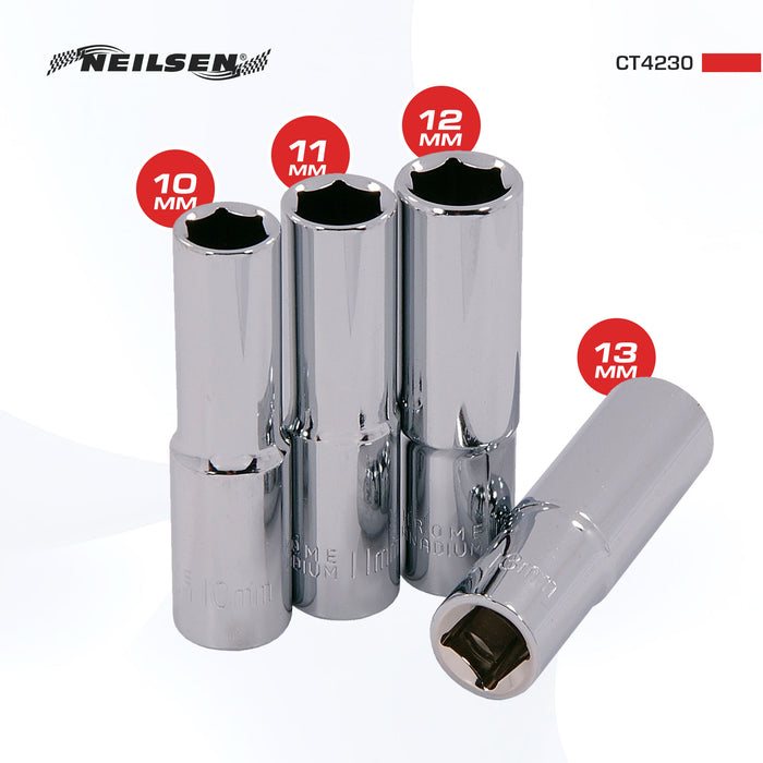 CT4230 - 4pc 3/8in Drive Deep Socket Set