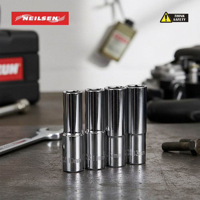 CT4230 - 4pc 3/8in Drive Deep Socket Set