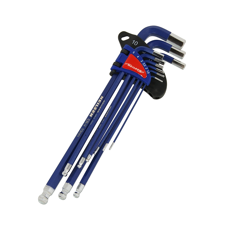 CT4253 - 9pc Extra Long Hex Key Set