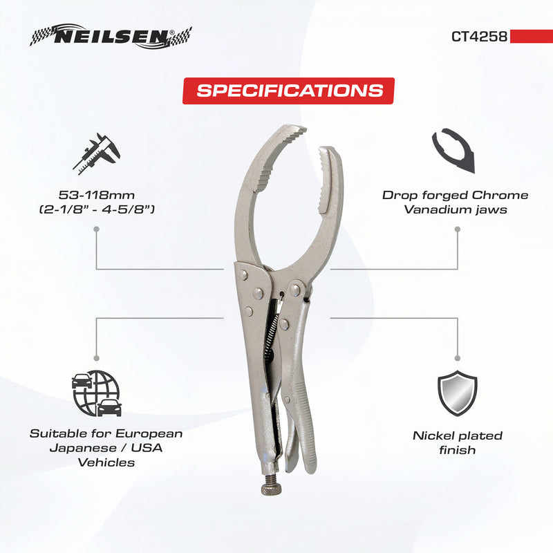 CT4258 - Oil Filter Locking Pliers