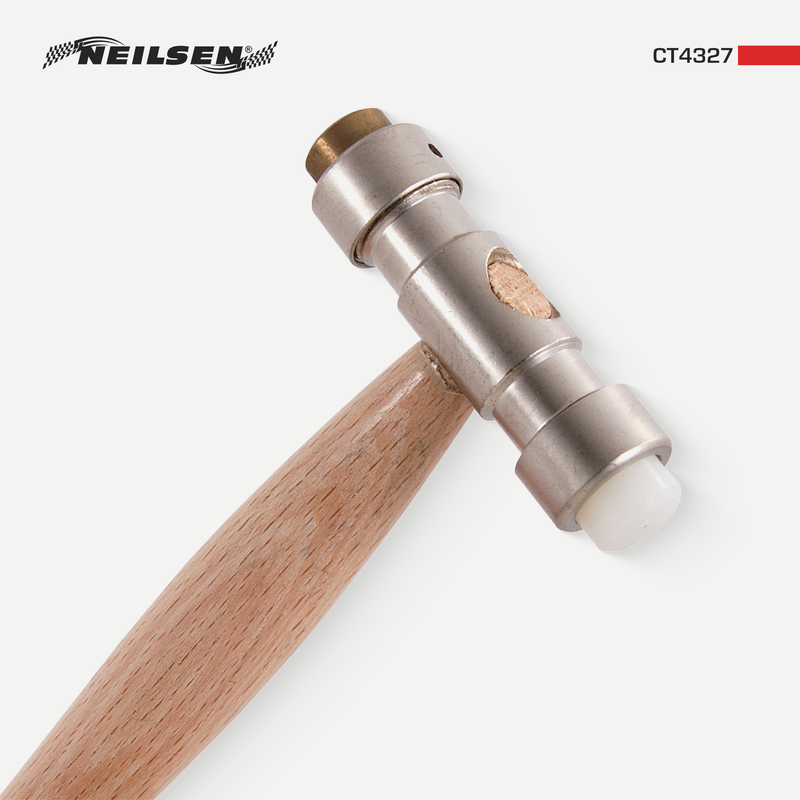CT4327 - Hobby Hammer with Interchangeable Brass and Nylon Heads