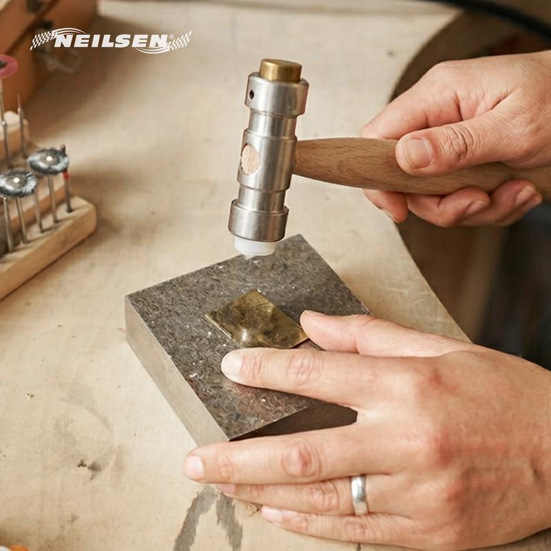 CT4327 - Hobby Hammer with Interchangeable Brass and Nylon Heads