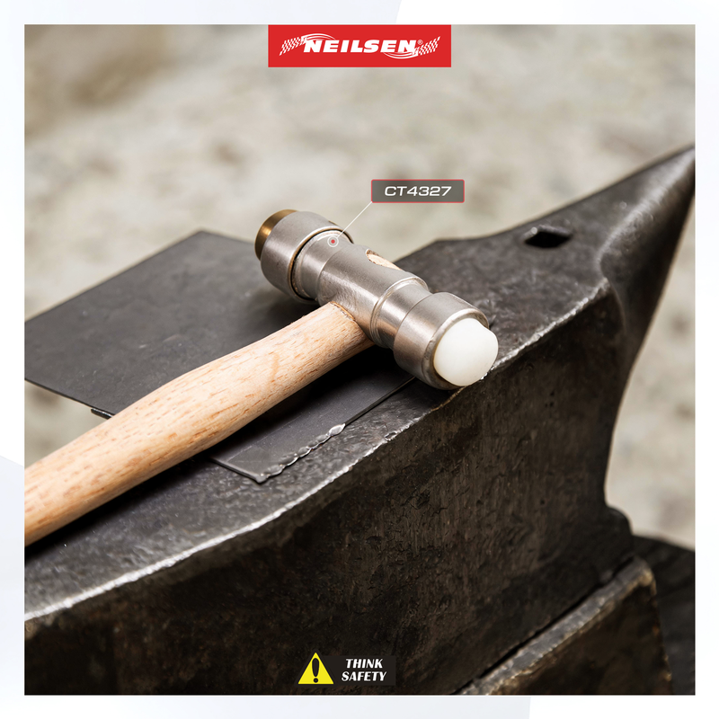 CT4327 - Hobby Hammer with Interchangeable Brass and Nylon Heads
