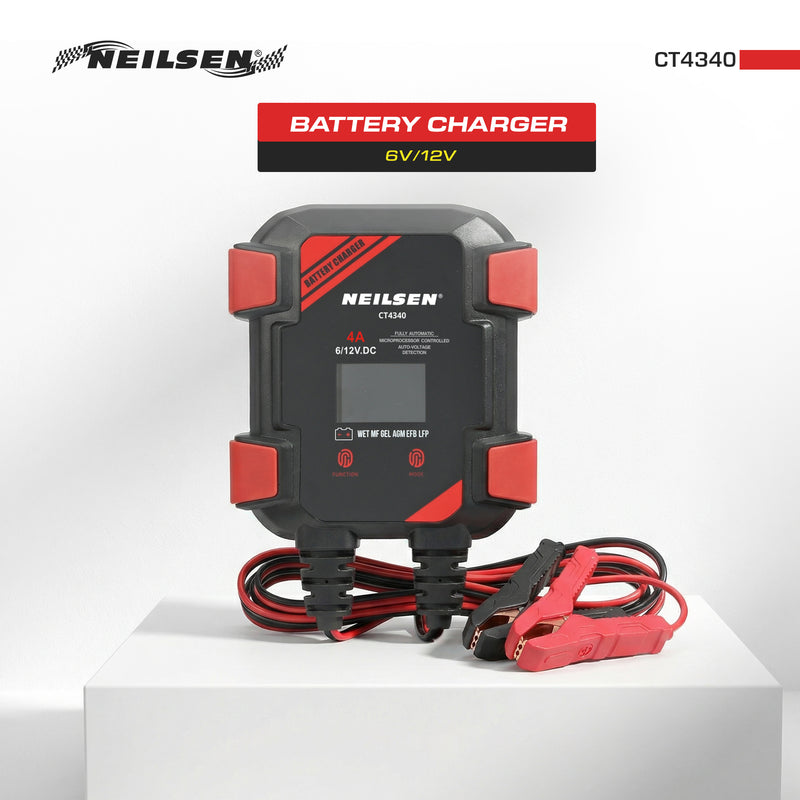 CT4340 - 6A / 12V Battery Charger New Model