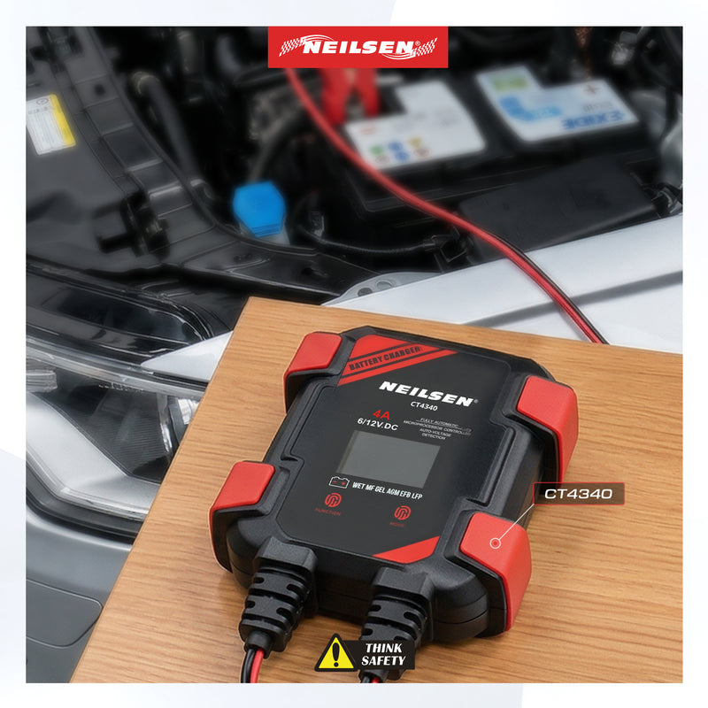 CT4340 - 6A / 12V Battery Charger New Model