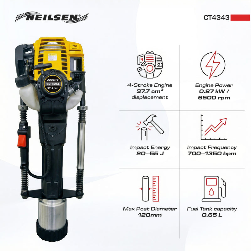 CT4343 - Pile Drive With Petrol Engine